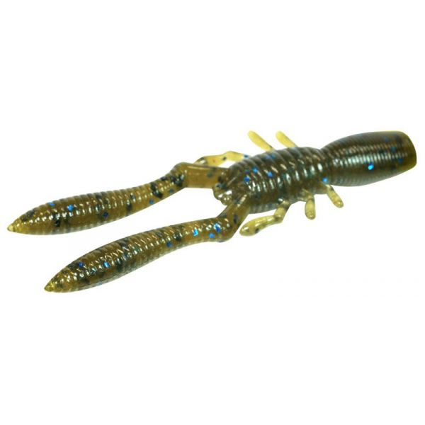 Megabass Bottle Shrimp - Green Pumpkin Blue