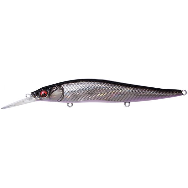 Megabass Vision 110+1 Jerkbait - GG Deadly Black Shad