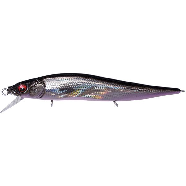 Megabass Vision 110 Jr. Jerkbait - GG Deadly Black Shad