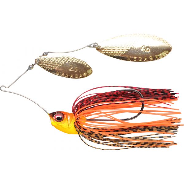 Megabass V9 Spinnerbait - 3/8oz - Fire Shad