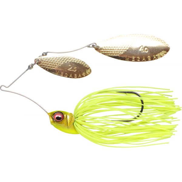 Megabass V9 Spinnerbait - 3/8oz - Chartreuse Shiner