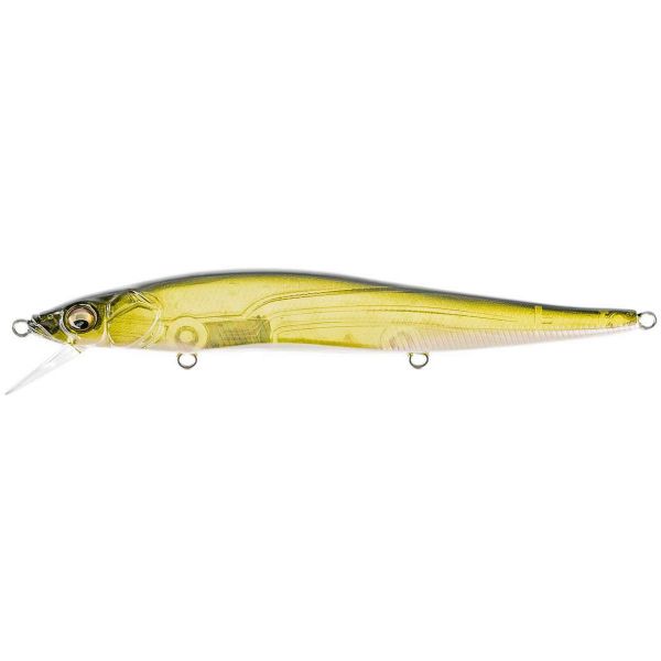 Megabass Vision 110 Silent Jerkbait - GG Moss Back Golden Shad