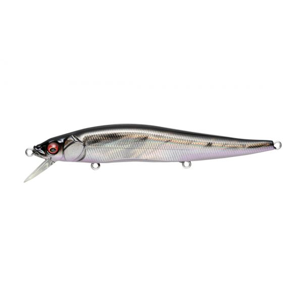 Megabass Vision 110 Silent Jerkbait - GG Deadly Black Shad