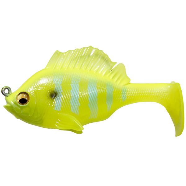 Megabass Sleeper Gill Swimbait - 3.2in - 3/4oz - Ghost Lime Chart Gill