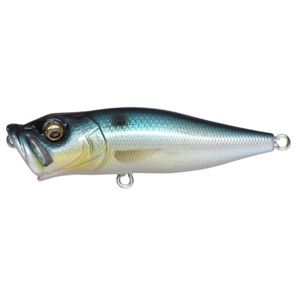 Megabass PopX Top Water Popper PM Threadfin Shad