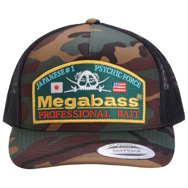 Megabass Psychic Camo Hat - Woodland Classic