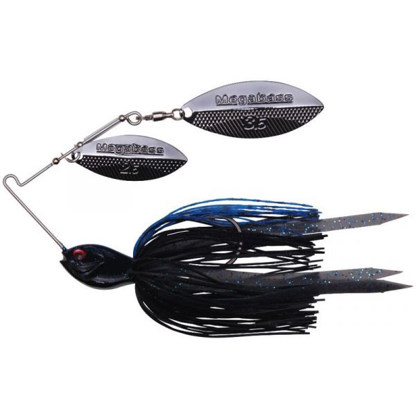 Megabass SV-3 Spinnerbait - 1/2oz - Black Blue