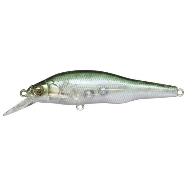 Megabass X-80 Trick Darter Minnow Jerk Bait GP Crystal Shad