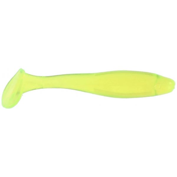 MegaStrike 3'' Fat Shad Swim Baits Transparent Chartreuse