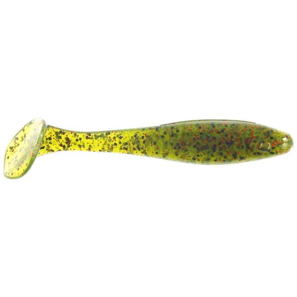 MegaStrike 3'' Fat Shad Swim Baits Watermelon Black and Red Flake