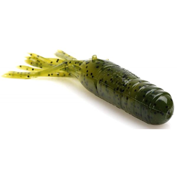 MegaStrike 4'' Mega Tube Soft Plastic Lures Watermelon Black Flake