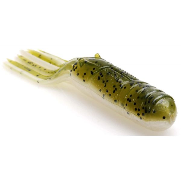 MegaStrike 4'' Mega Tube Soft Plastic Lures Watermelon Pearl Belly