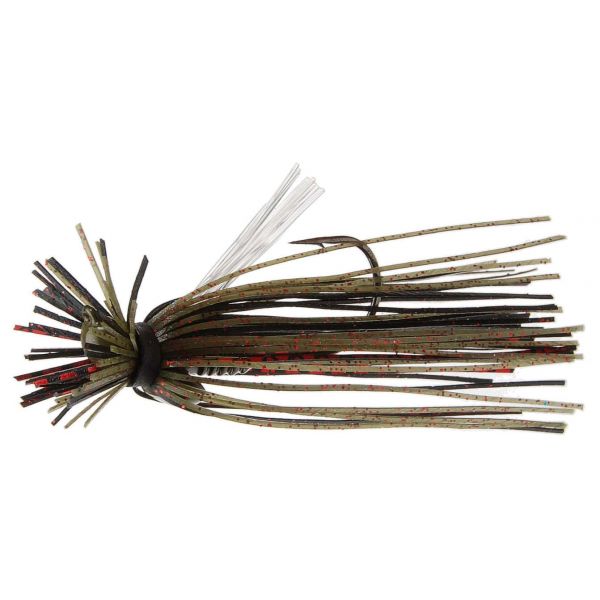 MegaStrike EVO II Finesse Jig 3/16oz 1pk Green Pumpkin Red Flake