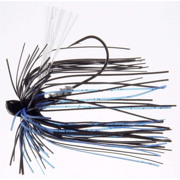 MegaStrike Evolution Finesse Jig 3/16oz 2pk Lead Free Black Blue