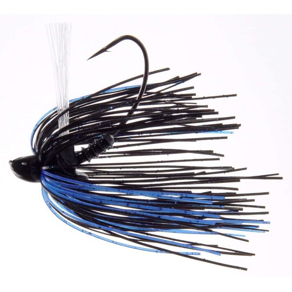 MegaStrike Evolution Heavy Cover Jig 1/2oz 2pk Lead Free Black Blue