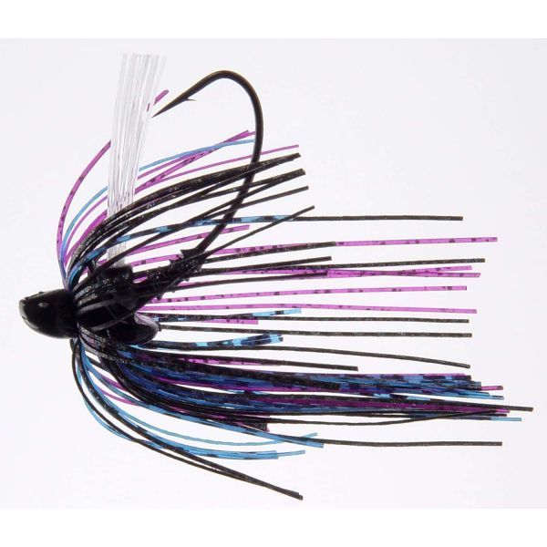 MegaStrike Evolution Heavy Cover Jig 3/4oz 2pk Lead Free Purple Blue