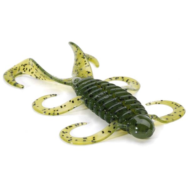 MegaStrike Mega Bug 4.5'' Soft Plastic Lures Watermelon Black Flake