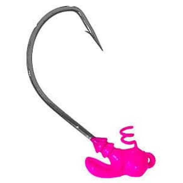 MegaStrike ShakE2 Pro Series EWG Shakey Head Jigs 1-1/2oz 2pk PK Pink