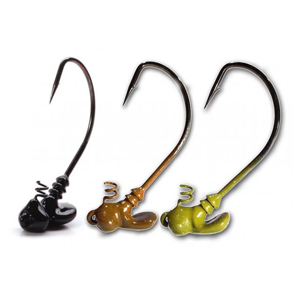 MegaStrike ShakE2 Pro Series EWG Shakey Head Jigs 1-1/2oz 2pk