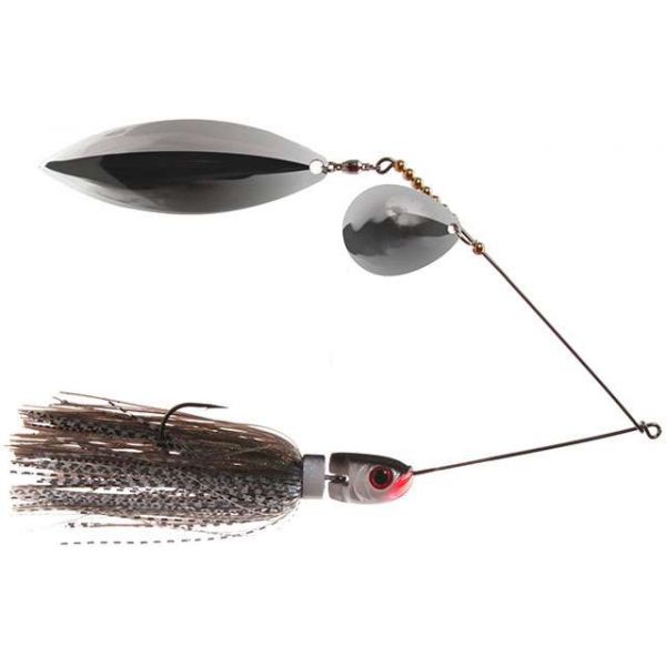 MegaStrike StrikeBack SpinnerBaits 2oz Nickel Blade