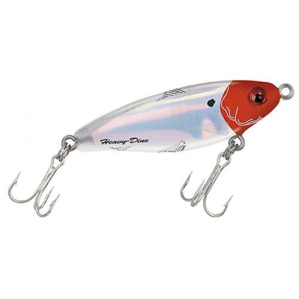 MirrOlure MirrOdine Sinking Twitchbait Red Head/White/Silver