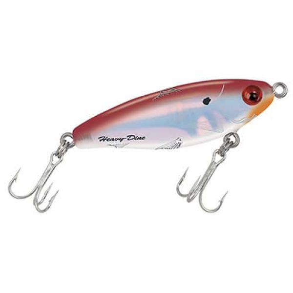 MirrOlure MirrOdine Sinking Twitchbait Red/White/Silver