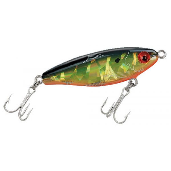 Mirrolure 17MR Mirrodine Twitchbait 750 SBG Black/Chartreuse/Orange