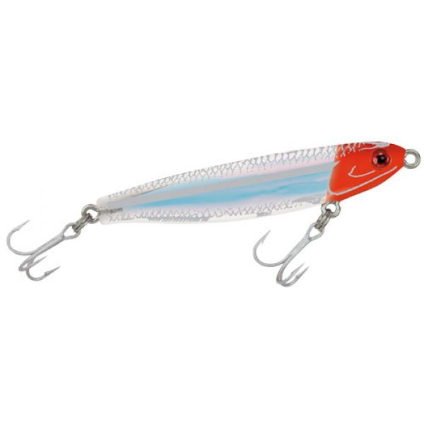 MirrOlure 19MR MirroMinnow Suspending Twitchbait Red Head/White Silver