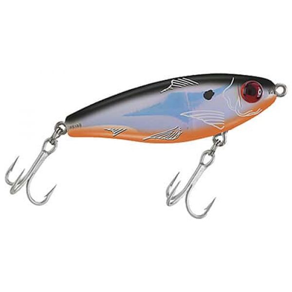 MirrOlure 27MR MirrOdine XL Suspending Twitchbait Black/Orange/Silver