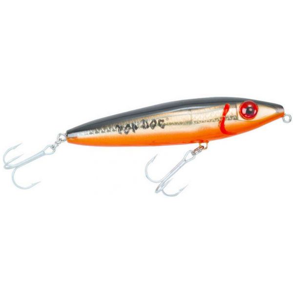 MirrOlure 94MR Top Dog Surface Walker Lure Black/Silver/White