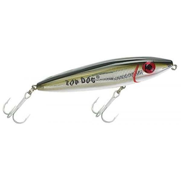 MirrOlure 94MR Top Dog Surface Walker Lure Green/Silver/White