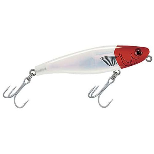 MirrOlure MirrOmullet Surface Walker Red Head/White/Silver