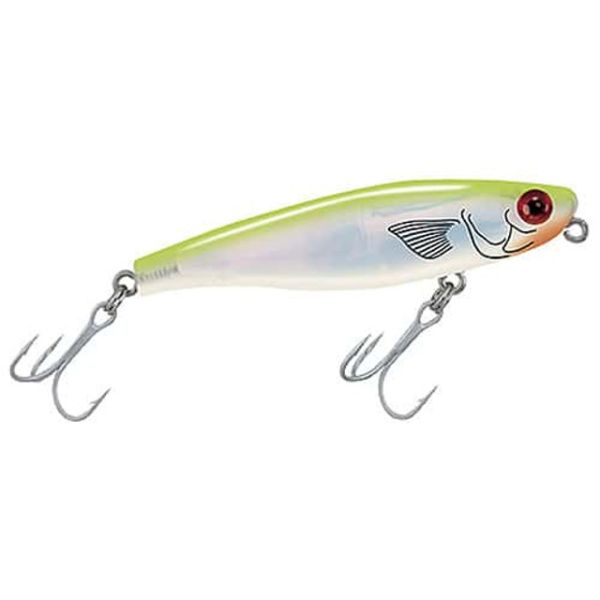 MirrOlure MirrOmullet Surface Walker Chart/Pearl/Silver