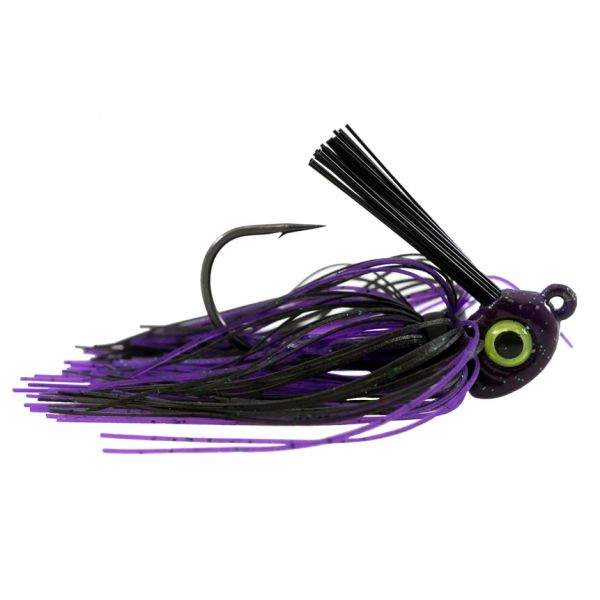 Missile Baits Ike's Mini Swim Jig - 3/16oz - Junebug