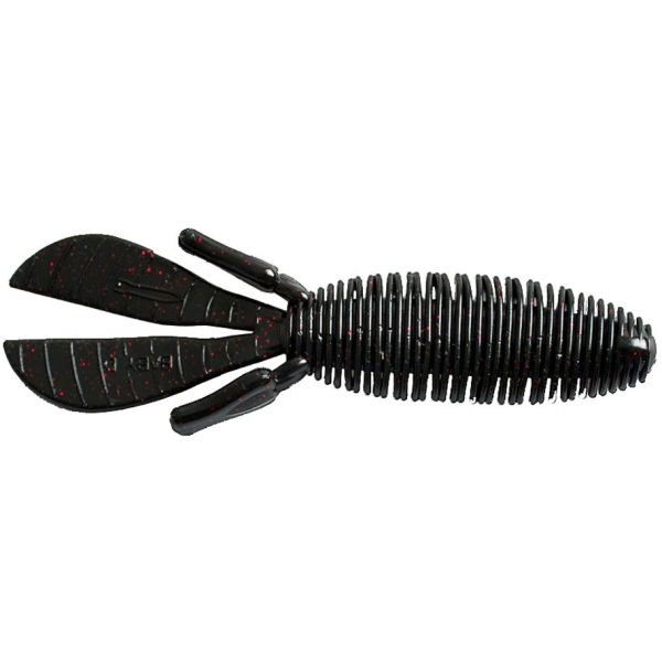 Missile Baits MBBD365-BLKR Baby D Bomb - Black Red Flake