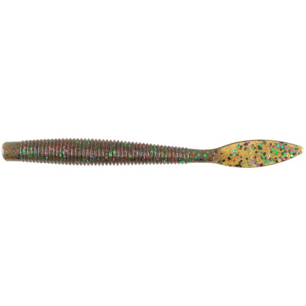 Missile Baits Quiver Worm - 4.5in - Watermelon Candy Red