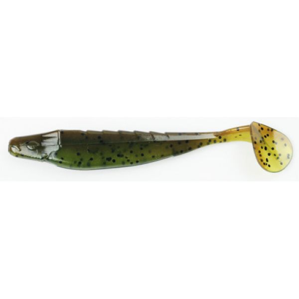 Missile Baits MBSW35-GPWM Shockwave 3.5 - Green Pumpkin Watermelon