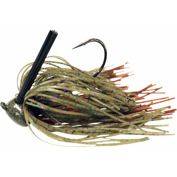 Missile Baits MJHB34-CNGR Ike's Head Banger Jig - Candy Grass