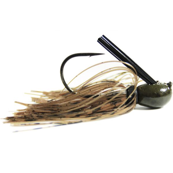 Missile Baits MJMF12-GP Ike's Mini Flip Jig - Green Pumpkin