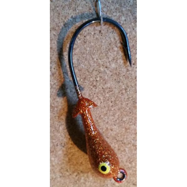 Mission Fishin Double Barbed 1/4oz 3/0 New Penny Jig Heads