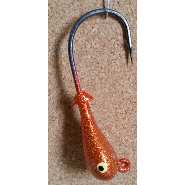 Mission Fishin Double Barbed 3/4oz 5/0 New Penny Jig Heads