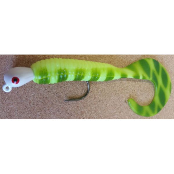 Mission Fishin 3/4oz White Rocker w/ 6