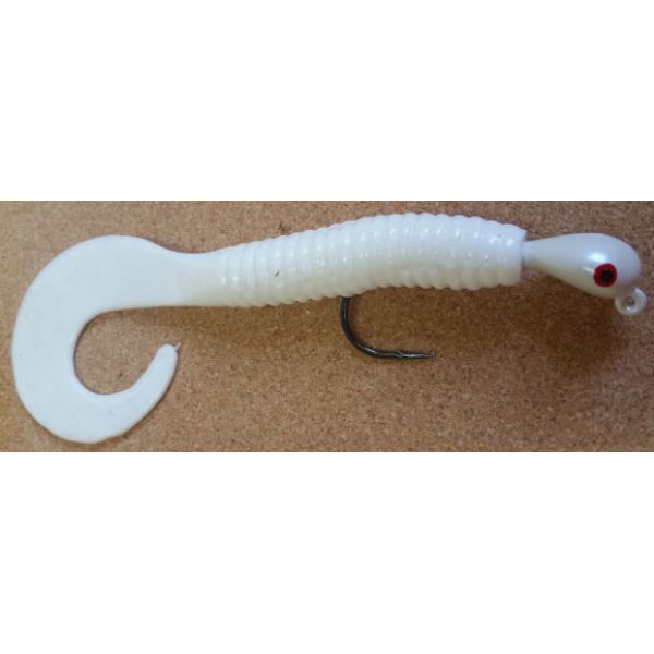 Mission Fishin 3/4oz White Rocker w/ 6