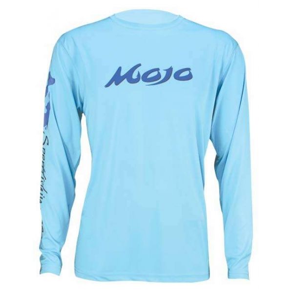 Mojo Sportswear the Wireman Performance Shirt - Lite Blue - Medium