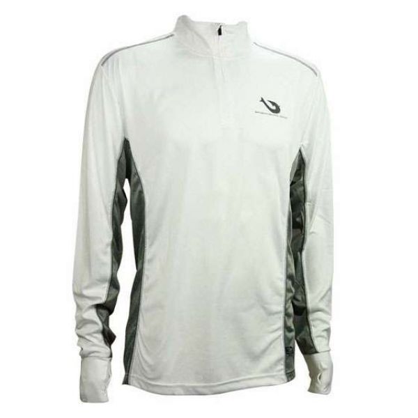 Mojo Sports Ultimate Guide 1/4 Zip Performance Shirt - White - 3XL