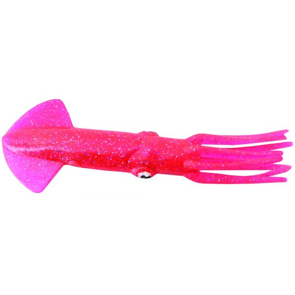 Mold Craft 5006P Squirt Squid Lure 6in Unrigged 4 Hot Pink