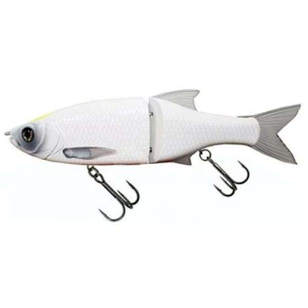 Molix Glide Bait Swimbait - 7in - White Target