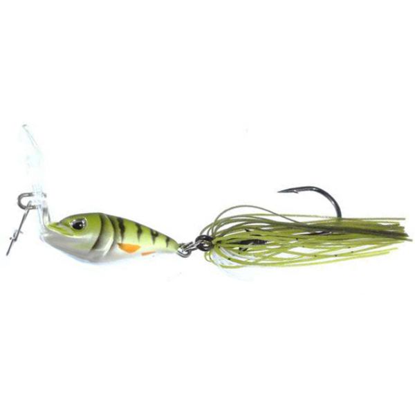 Molix Lover Skirted Vibration Jig - 1/2oz - Perch