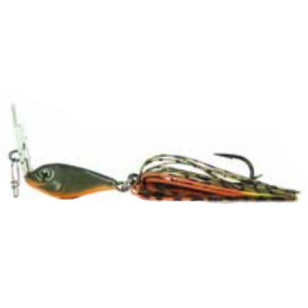 Molix Lover Skirted Vibration Jig - 1/2oz - Green Pumpkin Sunfish