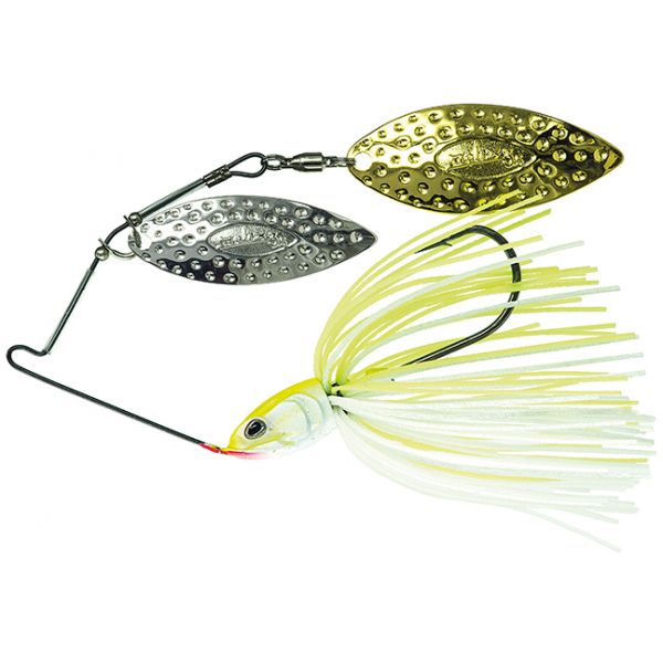 Molix Lover Titanium Spinnerbait - 1/2oz - White Chartreuse